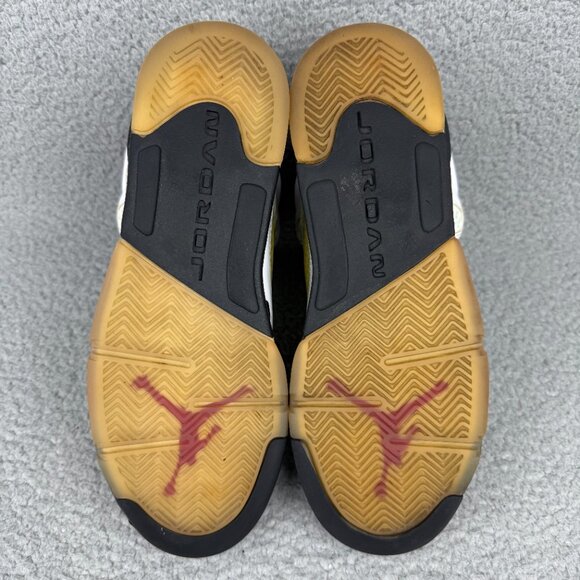 Jordan 5 GS Youth 6 Y Shoes White Fire Red Nike Air Retro 2020 Kids 6Y Sneaker 2 - Picture 7 of 11